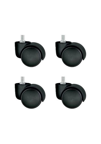 Plastik Vidalı Teker 50mm 4 Adet Ofis Kullanımı Diğer