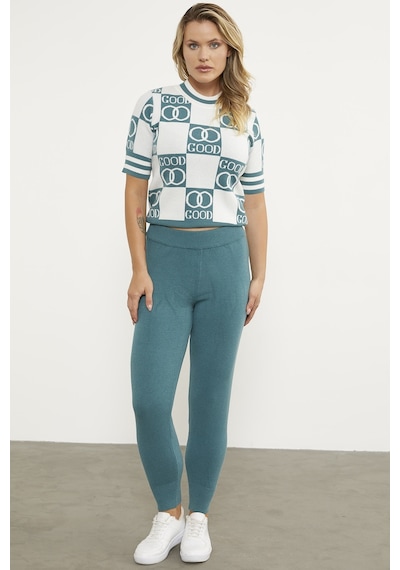 Sementa Jogger Triko Pantolon - Yeşil 001
