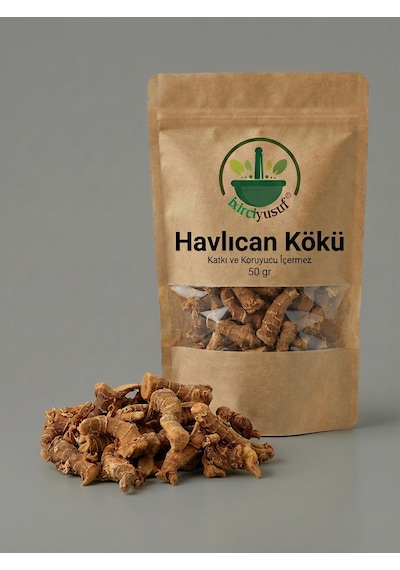 İxirciyusuf Havlıcan Kök Havlıcan Kökü Galangal Root Alpinia Galanga Doğal Kurutulmuş 50 G