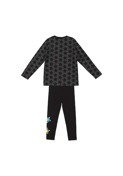 Denokids Mshb&g Yıldızlı Kız Çocuk T-shirt Tayt Takım Çok Renkli