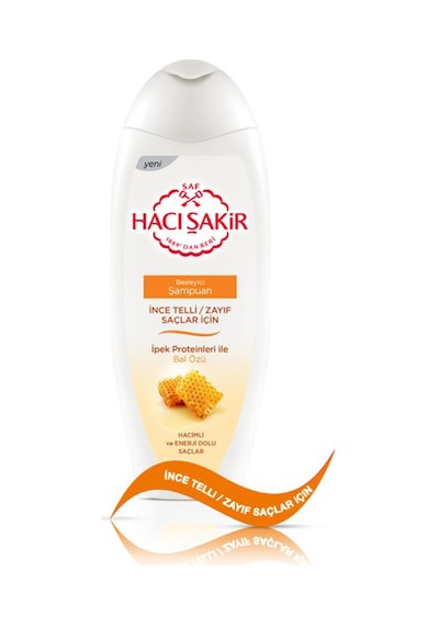 2 Adet Hacı Şakir Şampuan Bal 500 Ml