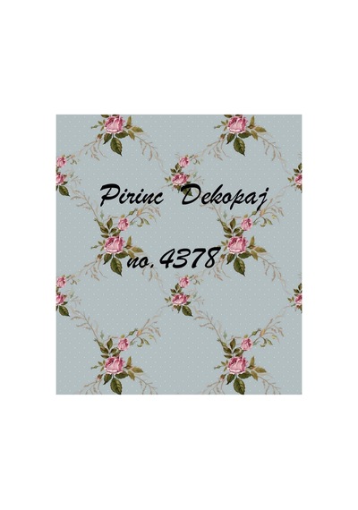 Lineart Pirinç Dekopaj 4378 Beyaz - 696502415