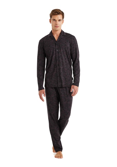 Blackspade Erkek Pijama Takımı 40589 - Desenli Çok Renkli