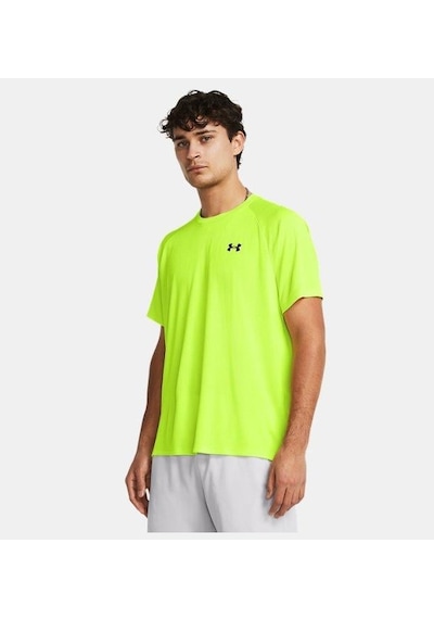 Under Armour Ua Tech Textured Ss Erkek T-shirt-30117 Sarı