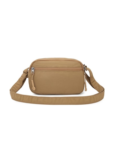 Smart Bags Mikro Poly Kumaş Mini Boy Postacı Kadın Çantası 3339 Kahve