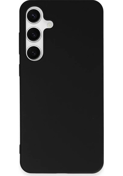 Newface Samsung Samsung Uyumlu Galaxy S24 Plus Kılıf First Silikon - Siyah