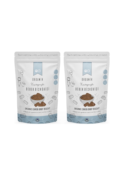 OG natural 2'li Organik Keçiboynuzlu Bebek Bisküvisi 2x150 Gr +6 Ay