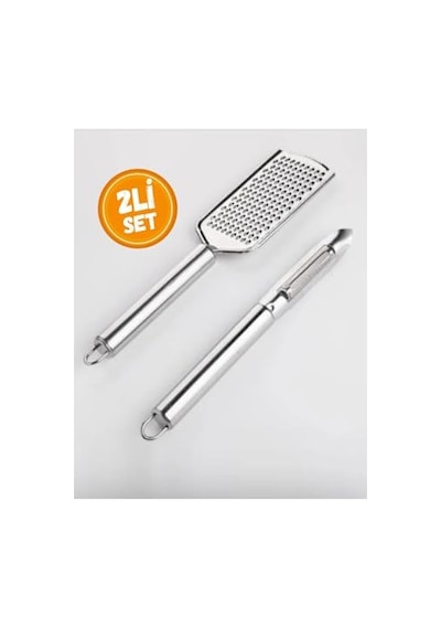 2li Set Paslanmaz Çelik Rende Ve Soyacak Peynir Çikolata Zencefil Patates Limon Rende Sebze Soyucu Diğer