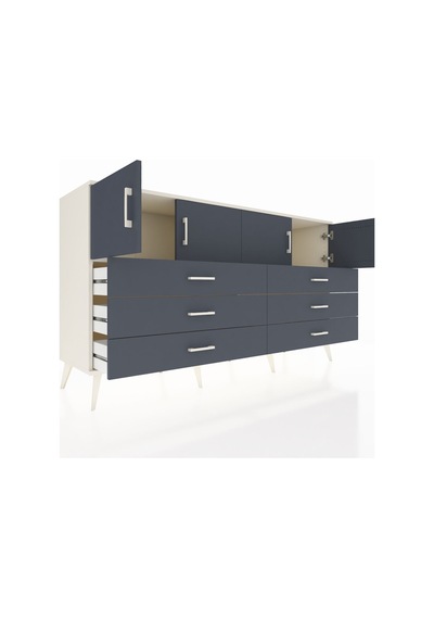 Hyperion Konsol 2 Raflı 6 Çekmeceli 4 Kapaklı 176x44x99 Aytaşı-antrasit Aytası/antrasıt - Aytası Hyperion Konsol 2 Raflı 6 Çekmeceli 4 Kapaklı 176x44x99 Aytaşı-antrasit Aytası/antrasıt - Aytası
