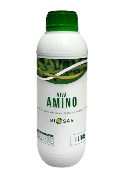 Biosas Viva Amino 1 Lt Bitkisel Menşeli Aminoasit İçeren Sıvı Organik Gübre 1 L