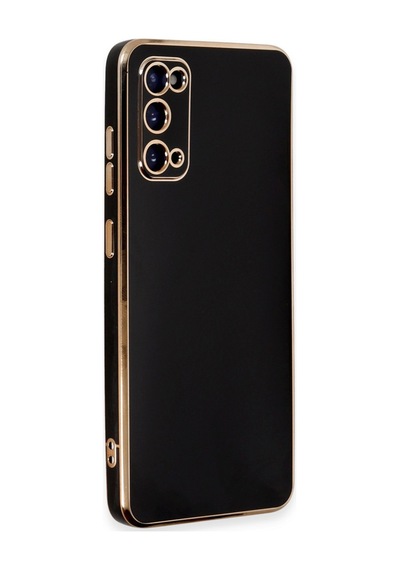 Samsung Galaxy Uyumlu S20 Kılıf Volet Silikon - Siyah Bzsxx00 1