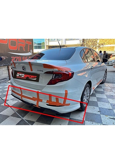 Fiat Egea Arka Tampon Eki Fiberglass Boyasız