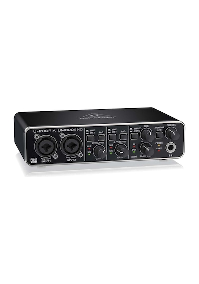 Behringer UMC204HD 24-Bit/192Khz 2 x 4 Usb Ses Kartı Behringer UMC204HD 24-Bit/192Khz 2 x 4 Usb Ses Kartı