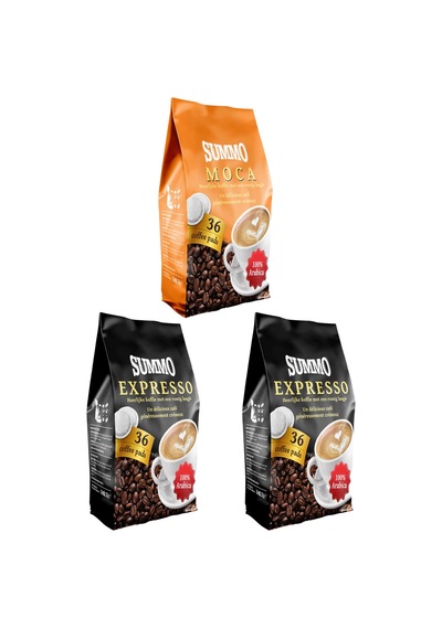 Summo 1 Adet Moca ve 2 Adet Espresso 108’li Avantaj Paketi (36X3)