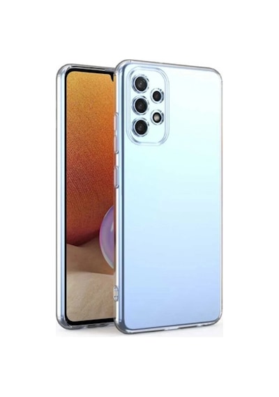 Mey İthalat Samsung Galaxy Uyumlu   A32 Kılıf Lüx Şeffaf Silikon