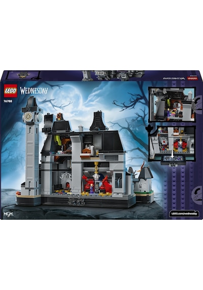 LEGO® Wednesday Nevermore Akademisi 76788 - 10 Yaş ve Üzeri Çocuklar için Mikro Figür İçeren Oyuncak Yapım Seti (890 Parça)