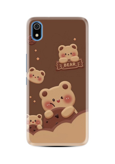 Xiaomi Redmi 7a Kılıf Boutique Baskılı Resimli Bears Pcode -032
