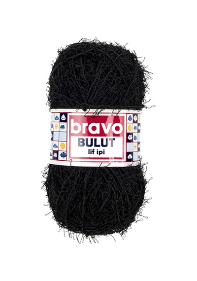 Bulut Sakal Lif İplik 100 Gr 100 Metre Renk Kodu:430 Siyah