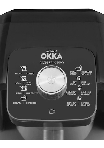 Arzum OKKA OK0020-K Rich Spin Pro Türk Kahvesi Makinesi