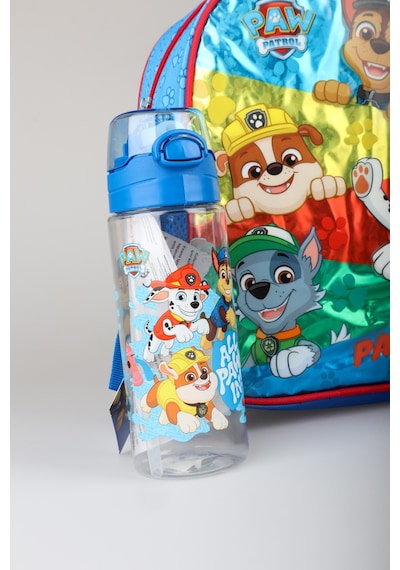 X Dekomus Lisanslı Paw Patrol Pawsome Squad 35 Cm Küçük Boy Anaokul Çantası,beslenme Kabı Ve 500 Ml Matara Seti Altın