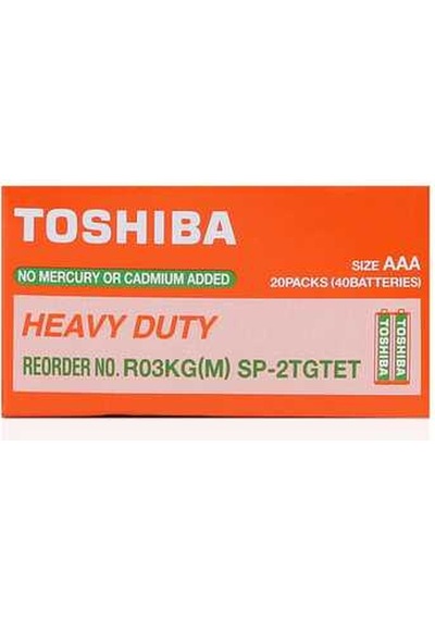 Toshiba Yeni R03kg 1,5v Aaa İnce Pil 2'li