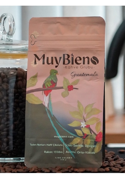 MuyBieno Guatemala Huehuetenango Öğütülmüş Filtre Kahve 250 G