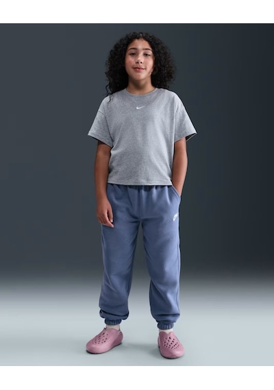 Nike Fd2933-499 Sportswear Club Fleece Bol Kesimli Genç Çocuk Eşofman Altı - Lila