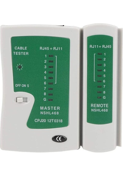 AoGo  RJ45 RJ11 RJ12 Kablo Test Cihazı Ağ Kablo Test Cihazı
