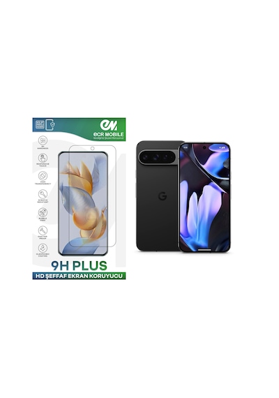 Google Pixel 9 Pro Xl İle Uyumlu Ekran Koruyucu 9h Esnek Nano Cam Şeffaf
