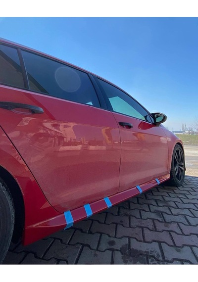 Volkswagen Golf 7 2012-2019 Boyasız Plastik Aero Marşpiyel