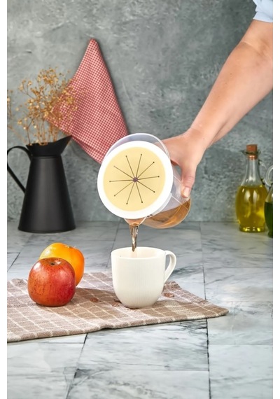 1,5 Lt Sıçratmaz Blender Ve Mikser Kabı Kapaklı Sıçratmayan Çırpma Mikser Kabı Beyaz