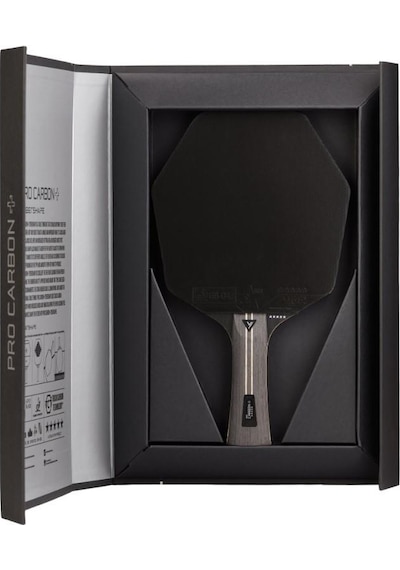 Stiga Bat Pro Carbon Plus Cybershape 5 Star Masa Tenisi Raketi 1215-0401-35