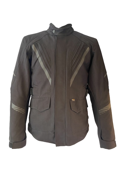 Scudo Alaska Cordura Kışlık Erkek Motosiklet Ceketi Siyah