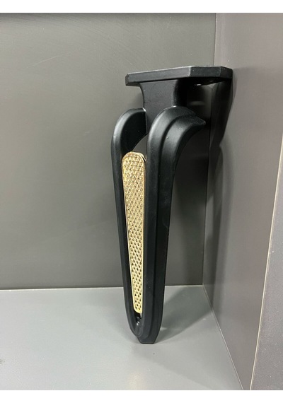Galaksi Metal Ayak 21cm Mat Siyah Altın Renk Koltuk Dolap Komidin Modern Tv Ünite Mobilya Gold