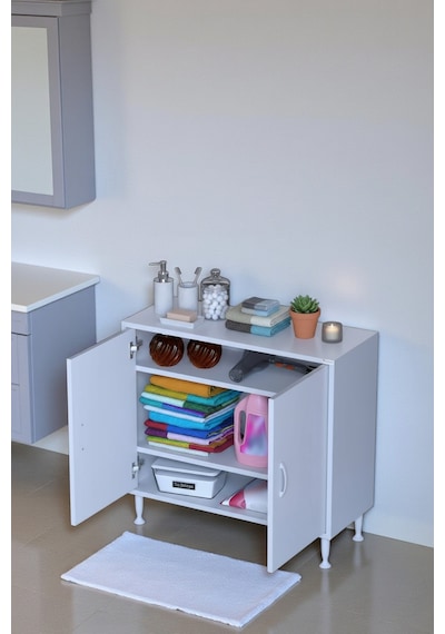 Eliusta Sabir 85 Cm 2 Raflı Beyaz Banyo Mutfak Dolabı 3 Bölmeli Çok Amaçlı Dolap 85x75x32,5 Cm Düzenleyici Beyaz Eliusta Sabir 85 Cm 2 Raflı Beyaz Banyo Mutfak Dolabı 3 Bölmeli Çok Amaçlı Dolap 85x75x32,5 Cm Düzenleyici Beyaz
