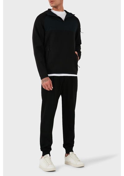 Boss Erkek Sweat 50543921 001 Siyah Siyah