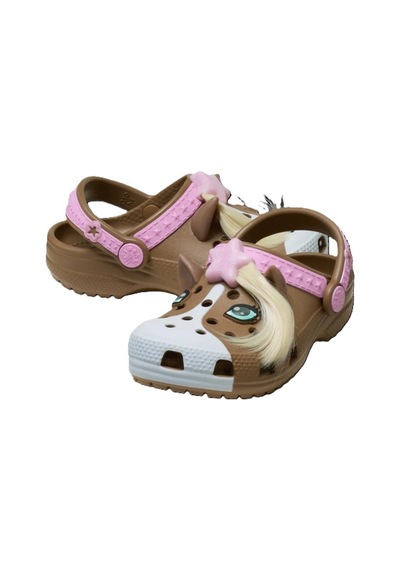 Crocs Classic Iam Horse Clog T Unisex Çocuk Terlik 211371 Kahverengi