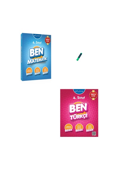 4. Sınıf Ben Serisi Etkinlikli Matematik Ve Türkçe Soru Bankası