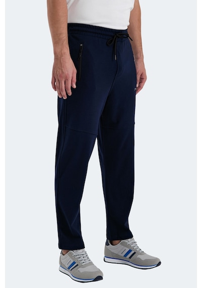 Slazenger Ones In Erkek Fermuar Cepli Lacivert Eşofman Altı Lacivert