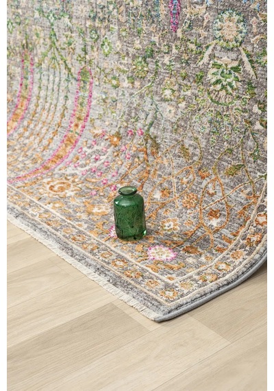 Seyran Halı Monde 801 Multi Polyester Makine Halısı