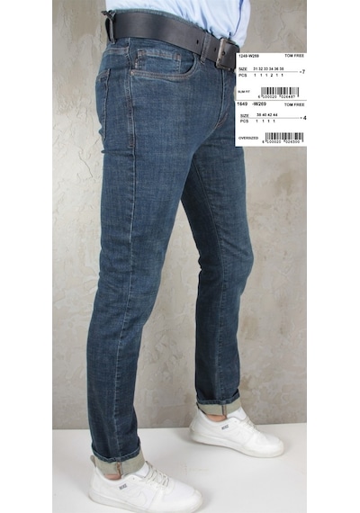 Erkek Mavi Kot Pantolon (555691240)