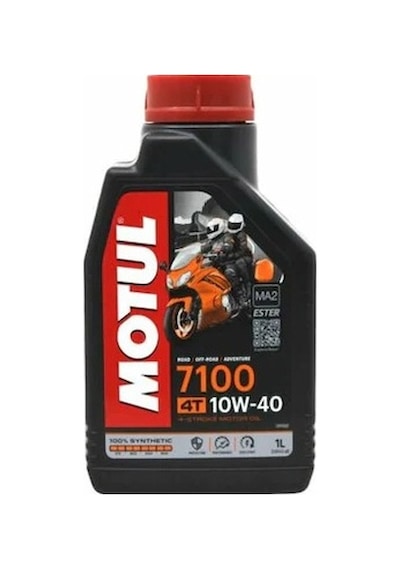 Motul 7100 4T 10W-40 Motosiklet Yağı 12 x 1 L