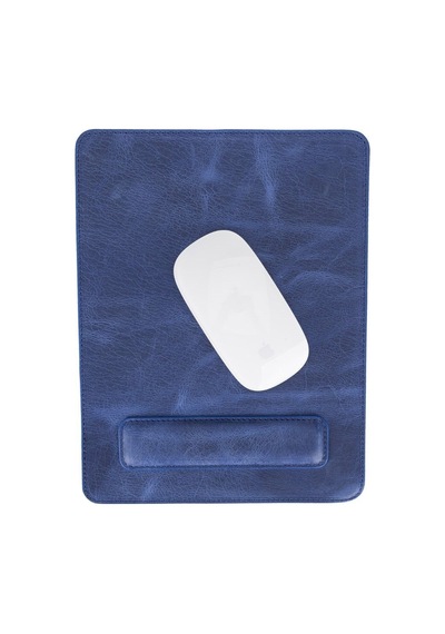 Comfy Bileklikli Deri Mouse Pad G21 Mavi Standart