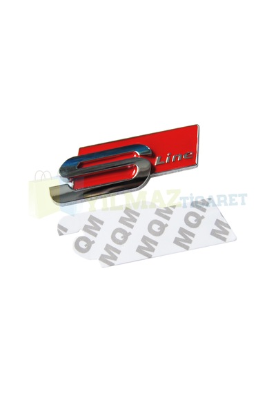 Audi S Line Bagaj Çamurluk Logo Arma Amblem A3 A4 Metal 1 Adet