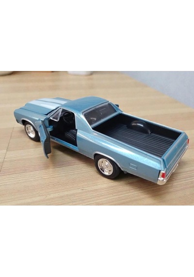 New Ray Koleksiyon 1 / 24 Ölçek 1962 Chevrolet İmpala Ss Mavi Pickup Model Metal Araba