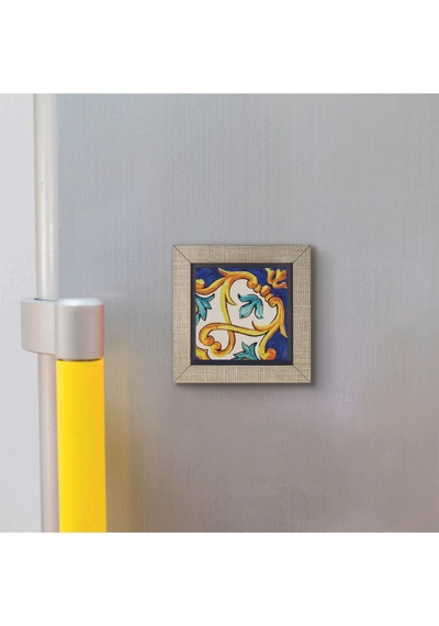 İtalyan Deseni Baskılı Mdf Magnet 7x7 265