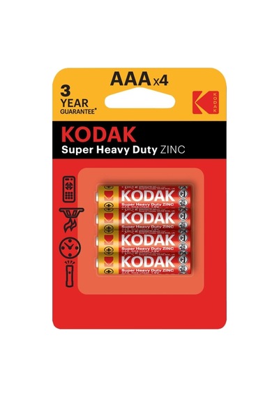 Kodak Ktyra52 Kodak Çinko Karbon Blister Ince Pil 4lü Aaa