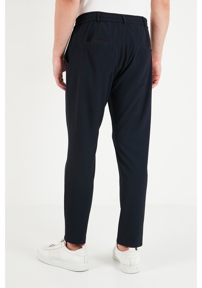 Buratti Regular Fit Belden Bağlamalı Düz Paça Pantolon Erkek Pantolon Cf26w6111111 Lacivert