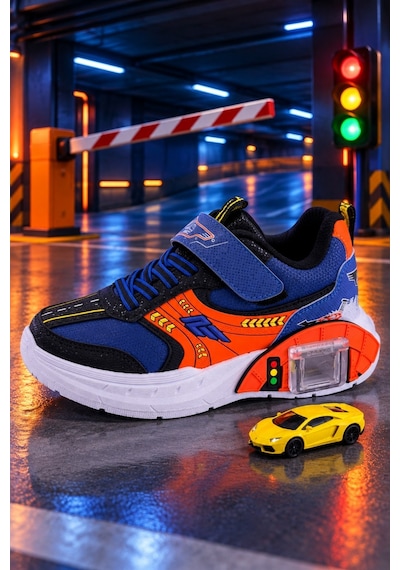 Muggo Drift Garaj Tabanlı Çift Metal Arabalı Cırtlı Ve Bağcıklı Günlük Erkek Çocuk Sneaker Spor Ayakkabı Mavi Muggo Drift Garaj Tabanlı Çift Metal Arabalı Cırtlı Ve Bağcıklı Günlük Erkek Çocuk Sneaker Spor Ayakkabı Mavi