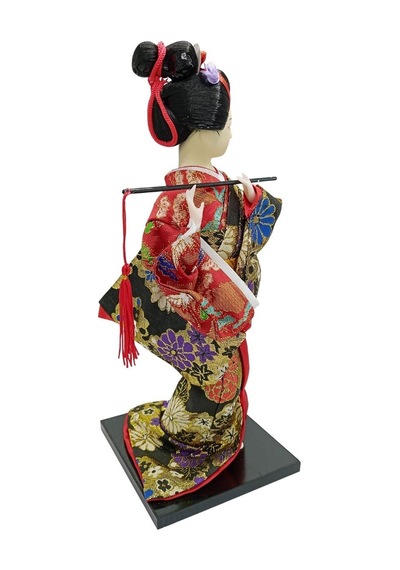 Japon Kimonolu Geyşa Bebek Kabuki Biblo 30 Cm No.19 Anime